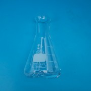 진탕 삼각플라스크 (바닥 십자형 진탕) 듀란, boro3.3 4-bottom baffled erlenmeyer flask Duran