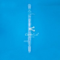 공통 갈아맞춤 구관냉각기(Condenser, Allihn, With joint)