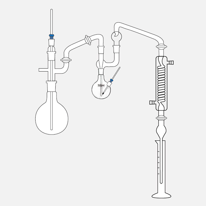 불소증류장치 - 수증기증류장치 (Fluorine distilling apparatus) CUOA0181
